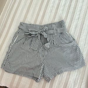 Abercrombie and Fitch striped shorts